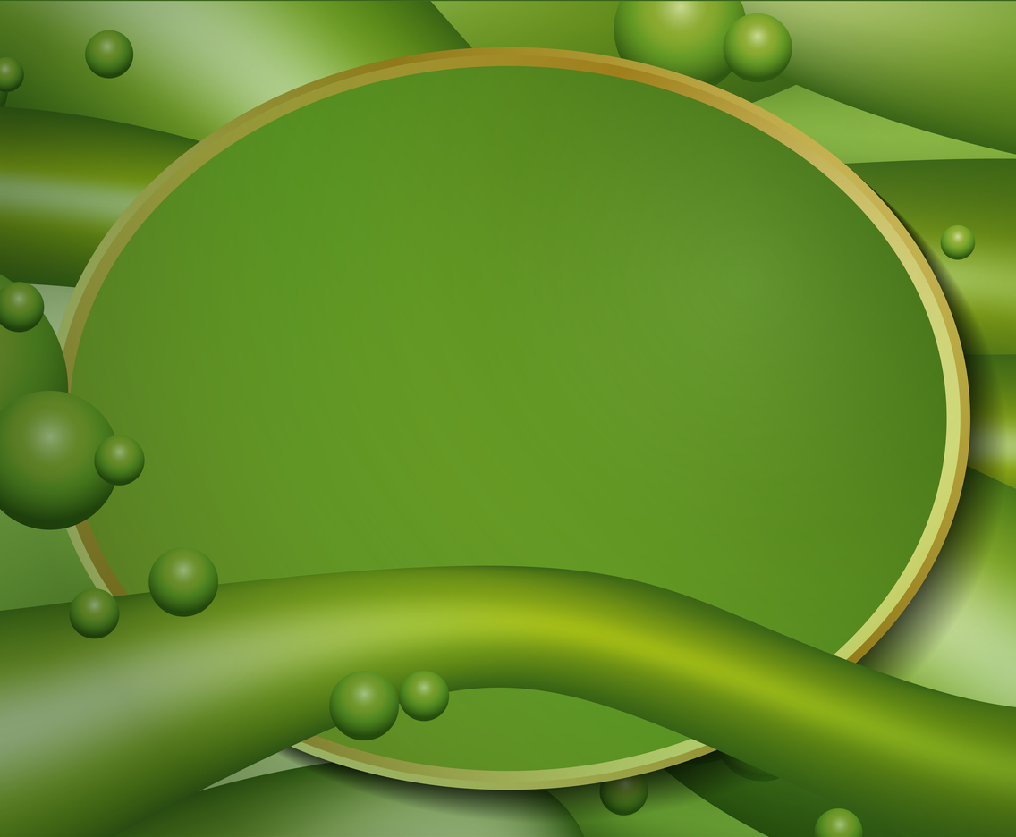 Modern Green Liquid Background