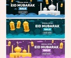 Eid Mubarak Sale Banner Collection