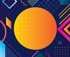 Colorful Geometric Background Concept