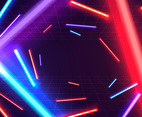 Colorful Neon Light Background