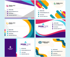 Colorful Business Card Collection
