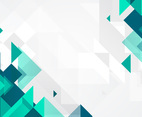 Abstract Geometric Background in Flat Design