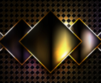 Black and Gold Background Concept