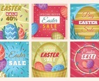 Easter Sale Template Design for Social Media Post