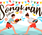 Celebrating Songkran Water Festival