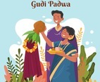 Happy Gudi Padwa Concept