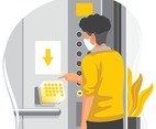 UNTACT Holographic Contactless Touch for Elevators Concept