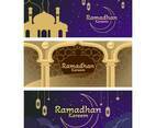 Ramadhan Kareem Greeting Banner