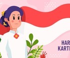Kartini Day Celebration Background