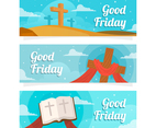 Good Friday Festivity Banner Collection