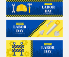 Happy Labor Day Banner Collection