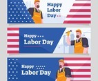 Labor Day Banner Template Collection