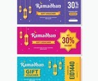 Colorful Ramadhan Voucher Sale Design