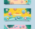 Summer Beach Banner Templates