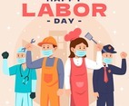 Labor Day Greeting Concept