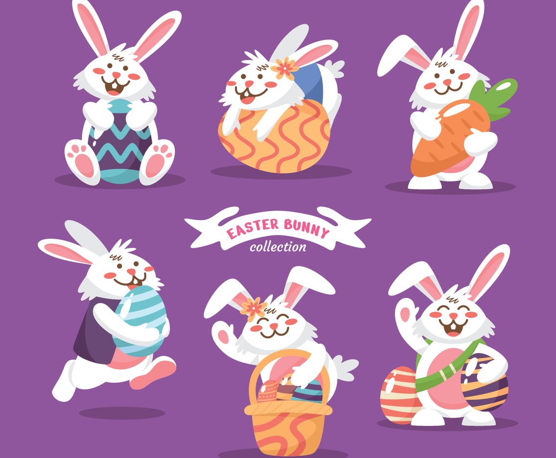Cute Easter Bunny Collection