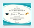 Template of Graduation Certificate