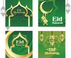 Gold Ornament Eid Social Media Post