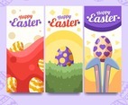 Colorful Easter Festivity Banner