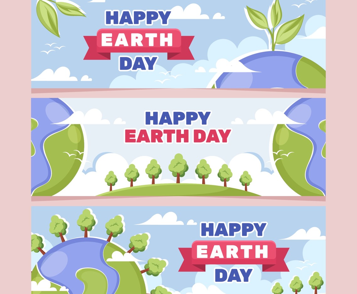 Earth Day Awareness Banner Collection