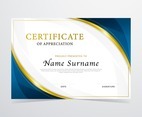 Elegant Graduation Certificate Template