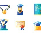 Graduation Icon Set