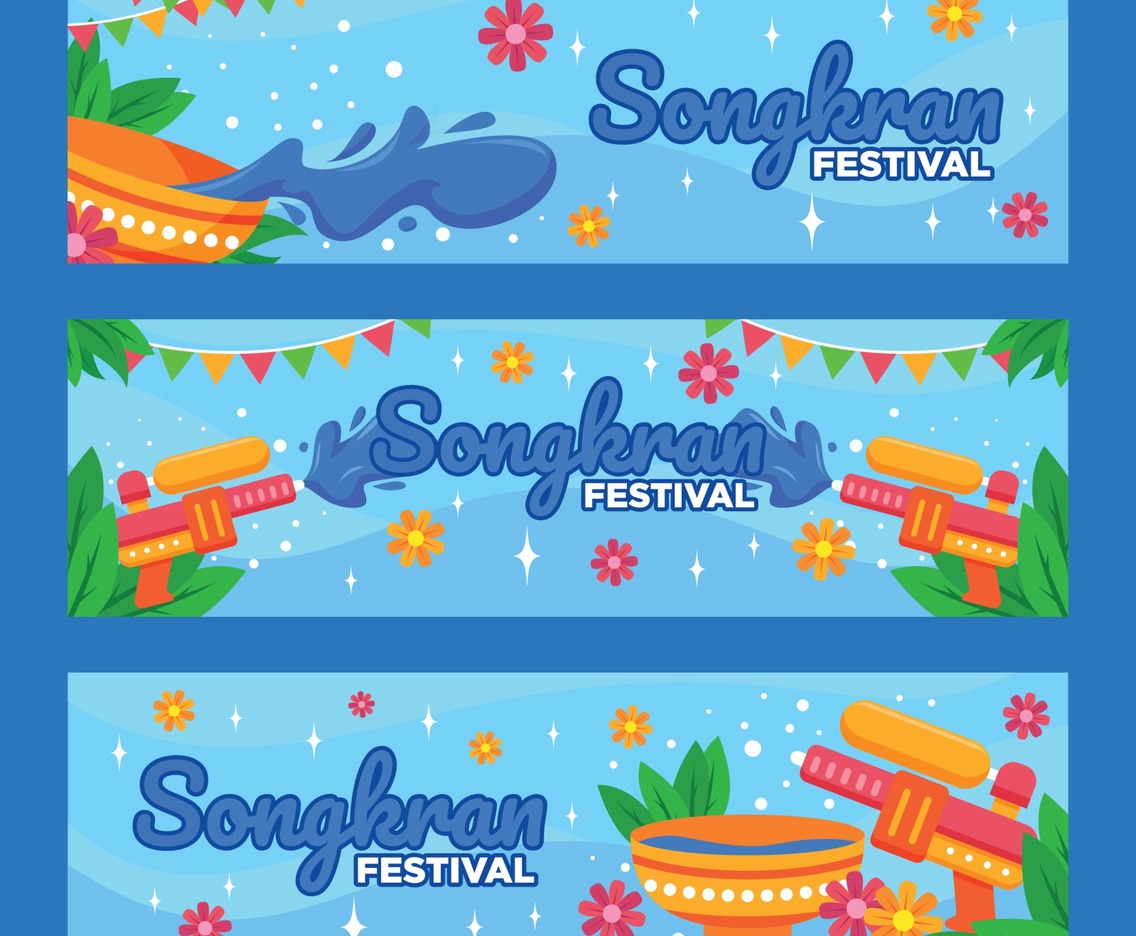 Songkran Festival Banner