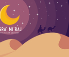 Isra Mi'raj The Night Journey Background