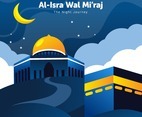 Isra Miraj Background The Night Journey