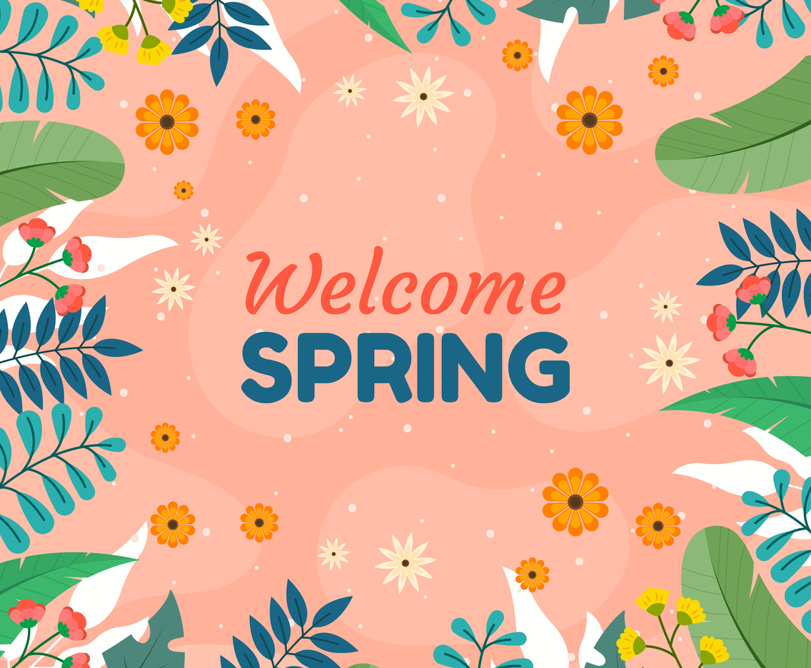 Welcome Spring Background