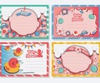 Baby Shower Bornday Card Template