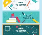 Education Back to School Banner Template