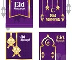 Gold Eid Ornament for Social Media
