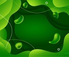 Abstract Green Organic Background