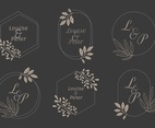 Wedding Monogram Logo Templates Collection