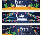 Festa Junina Banner Set