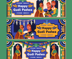 Happy Gudi Padwa Banner Collection