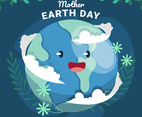 Happy Earth Day Design Concept