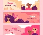 Happy Womens day Banner