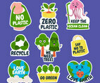Fun and Casual Earth Day Sticker