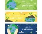 Earth Day Banner Set