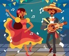 Fun Music and Dance at Cinco De Mayo