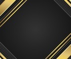 Black and Gold Background Template