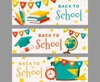 Back to School Banner Collection