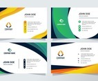 Modern Business Name Card Template