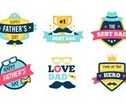 Father's Day Badges Collection