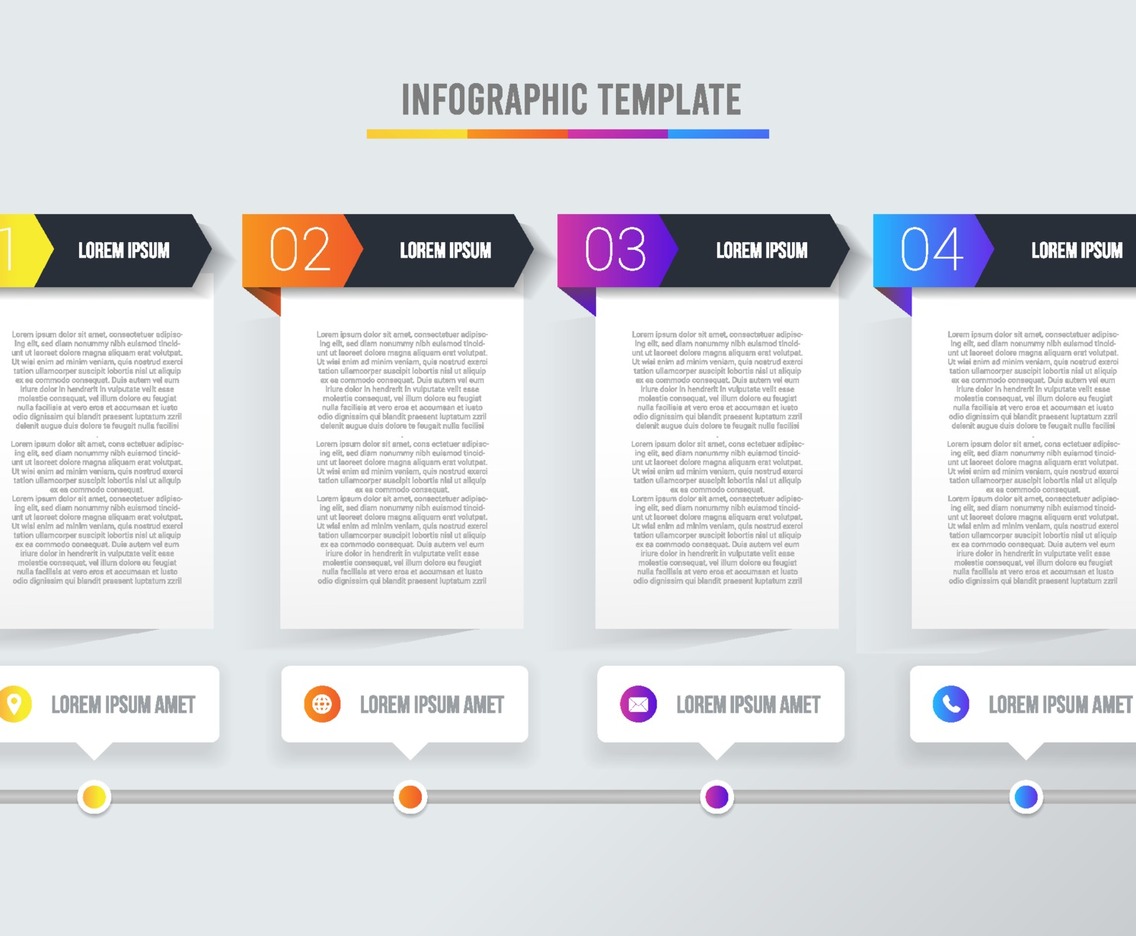3D Infographic Element Template