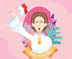 Kartini Day Background Design