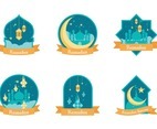 Islamic Tradition Ramadan Badges