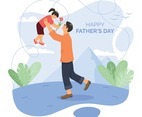 Celebrating Father's Day Design Concept